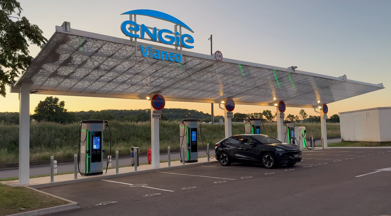 Laadstation in Brussel